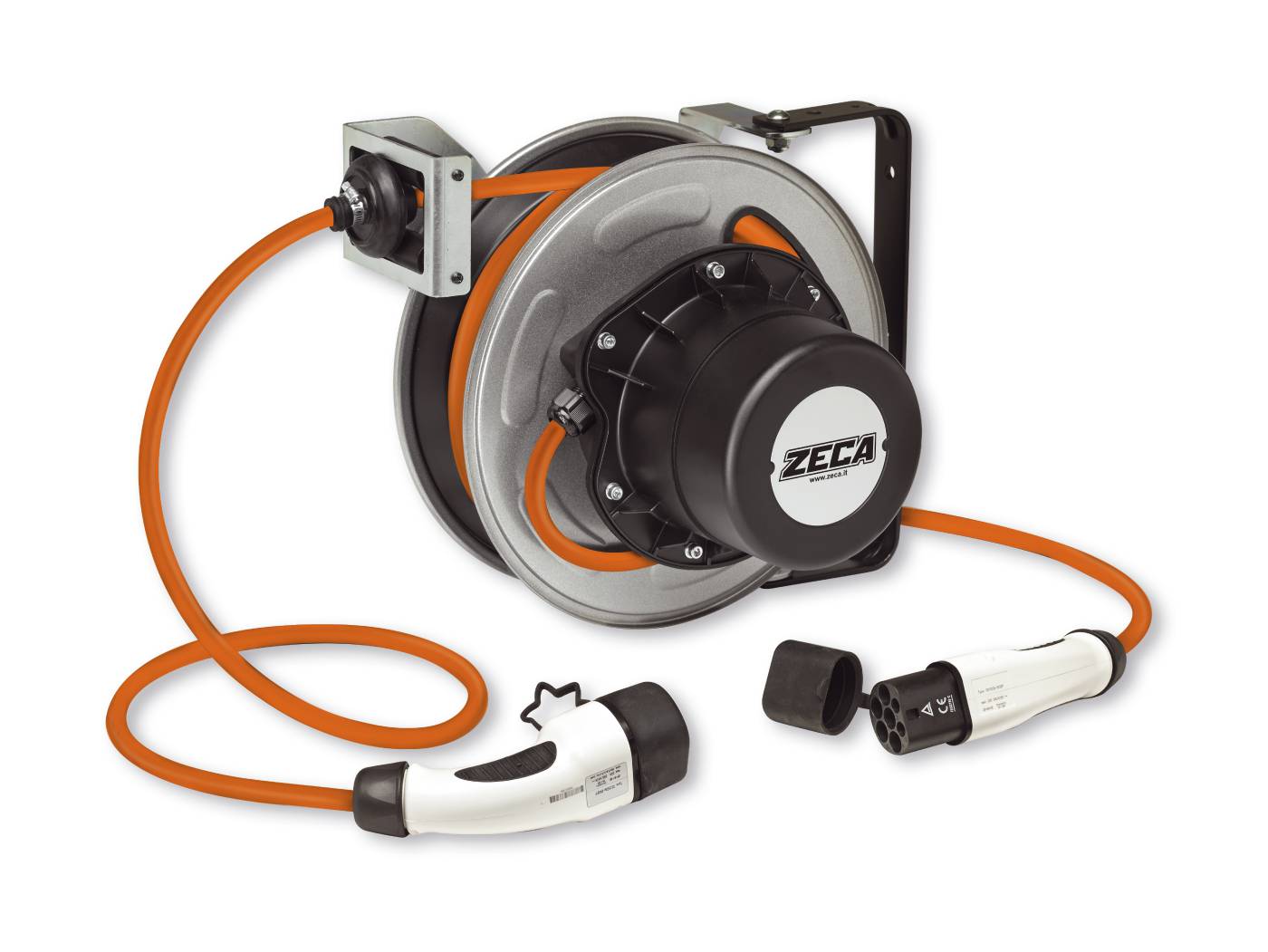 Cable reel for electric vehicle charging Zeca Toolstore by Luna Group