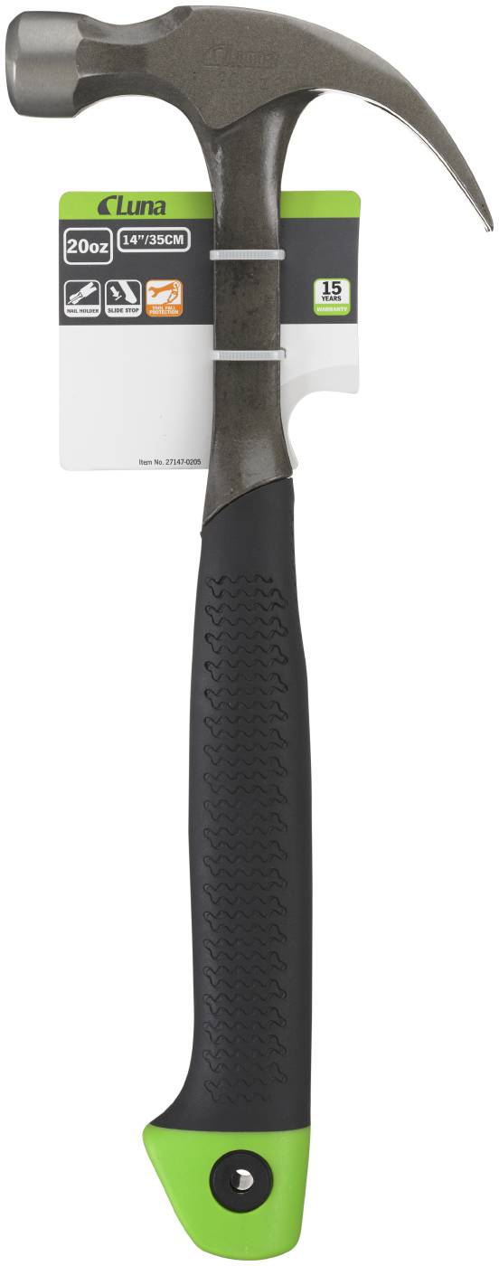 Carpenters hammer fully with nail holder Luna Toolstore by