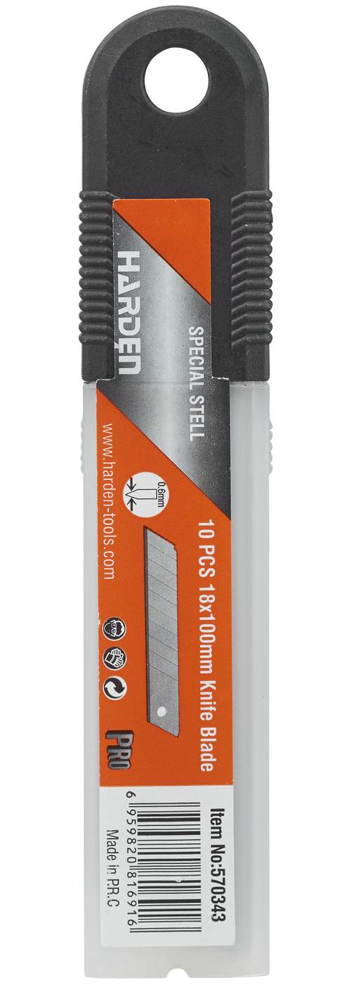 Knife blades for snapoff blade knives Harden Toolstore by Luna Group