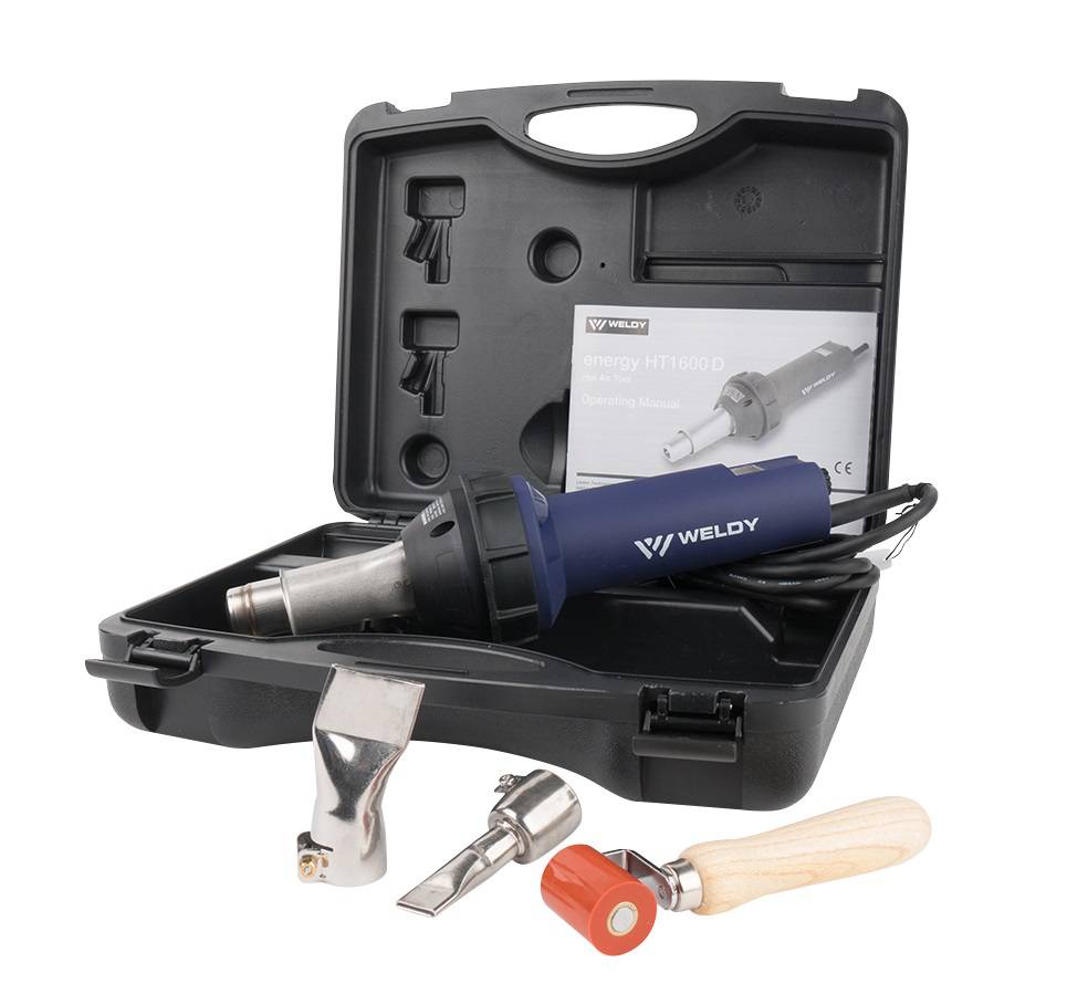 Plastic welding equipment Weldy HT 1600 Digital overlap set Toolstore