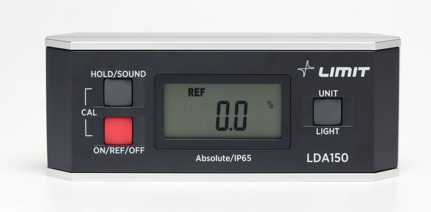 Digital spirit level and angle gauge Limit LDA 150 Toolstore by Luna