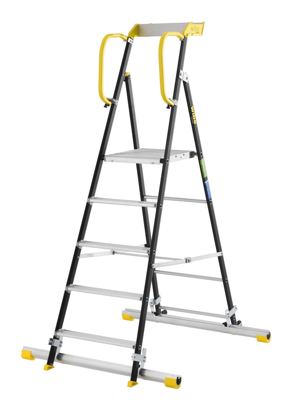 Step ladder W.steps Ladders 90P incl. stabiliser bar Toolstore by