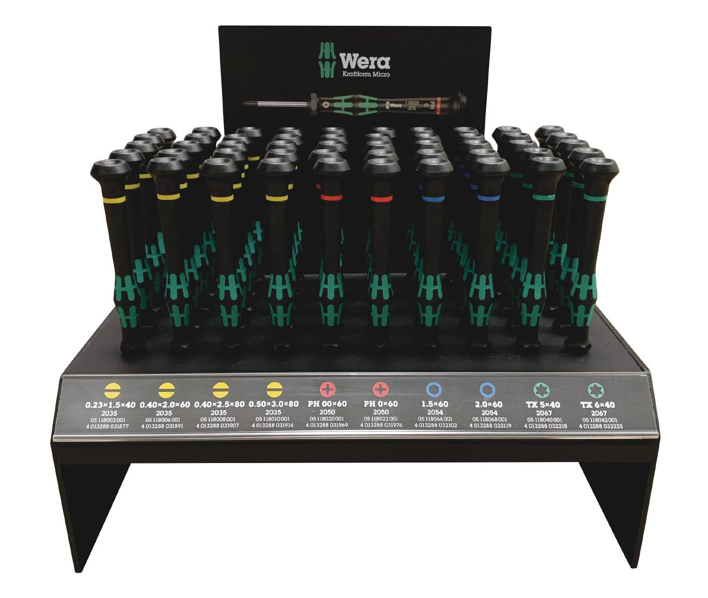 Mini screwdriver set Mikro1 Wera Toolstore by Luna Group