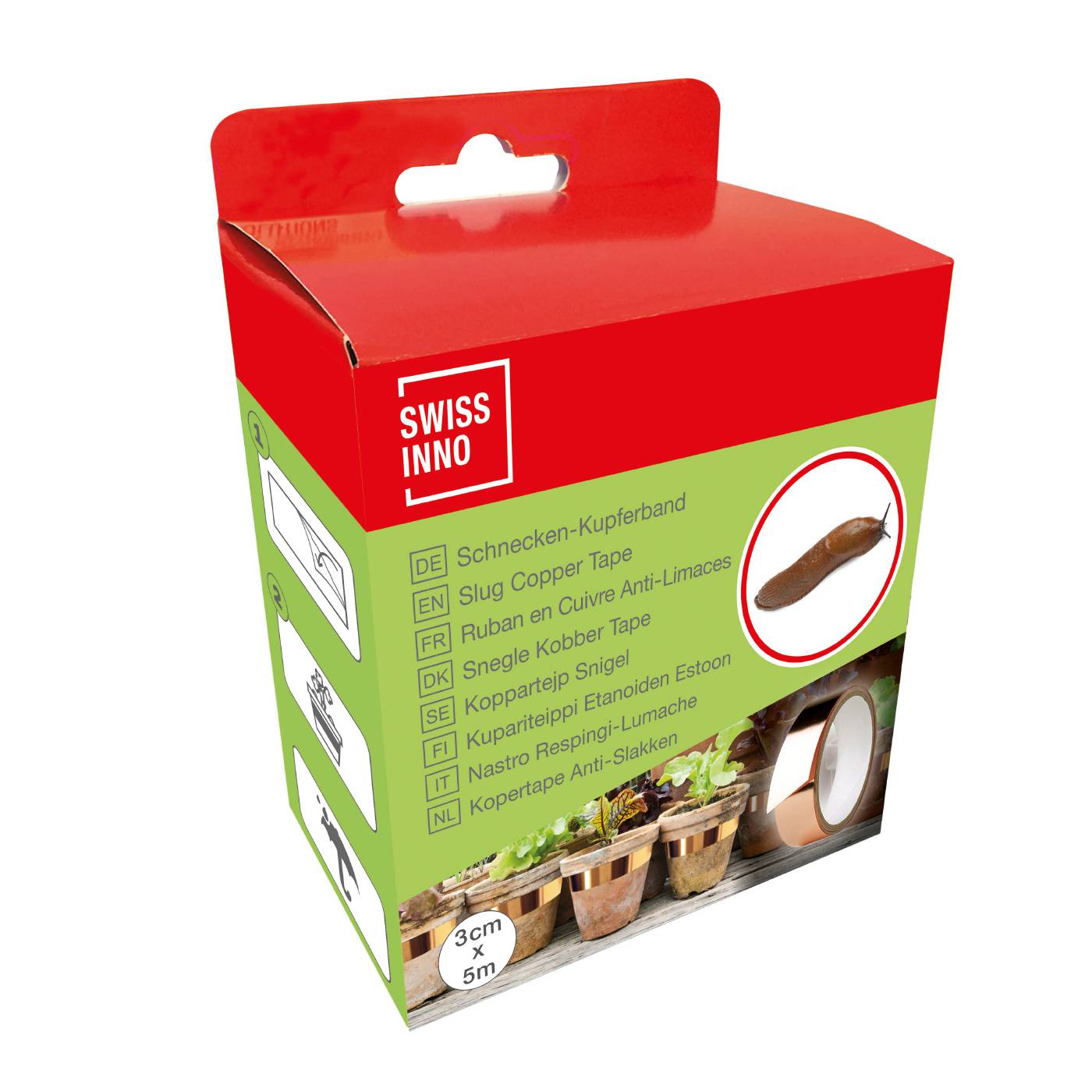 Slug adhesive copper tape Toolstore by Luna Group