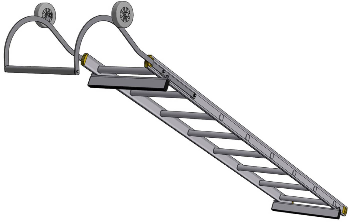 Maintenance ladder aluminium Wibe Ladders Toolstore by Luna Group