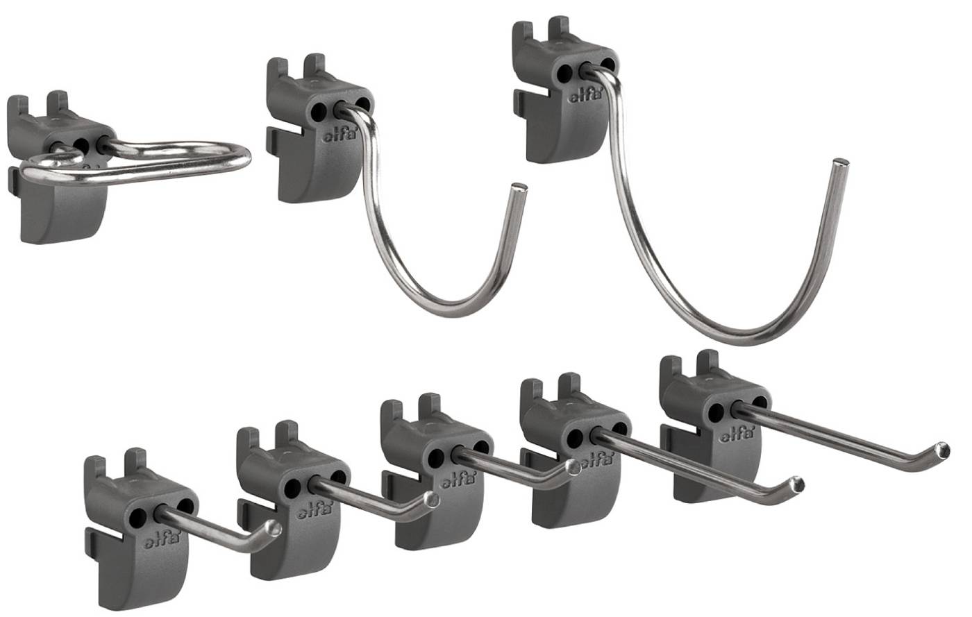 Assorted hooks Elfa Toolstore by Luna Group