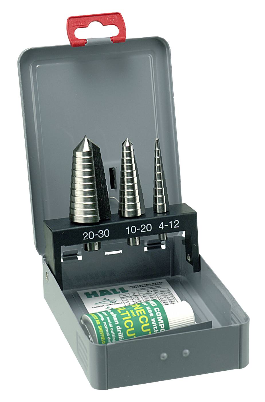 Tapered plate drill Multicut HSS Set Toolstore by Luna Group