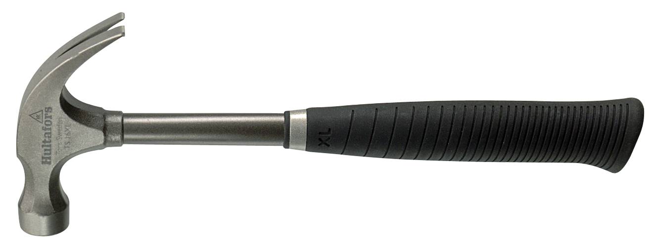 Carpenters hammer with steel tube handle. Hultafors TS 16 / TS 20