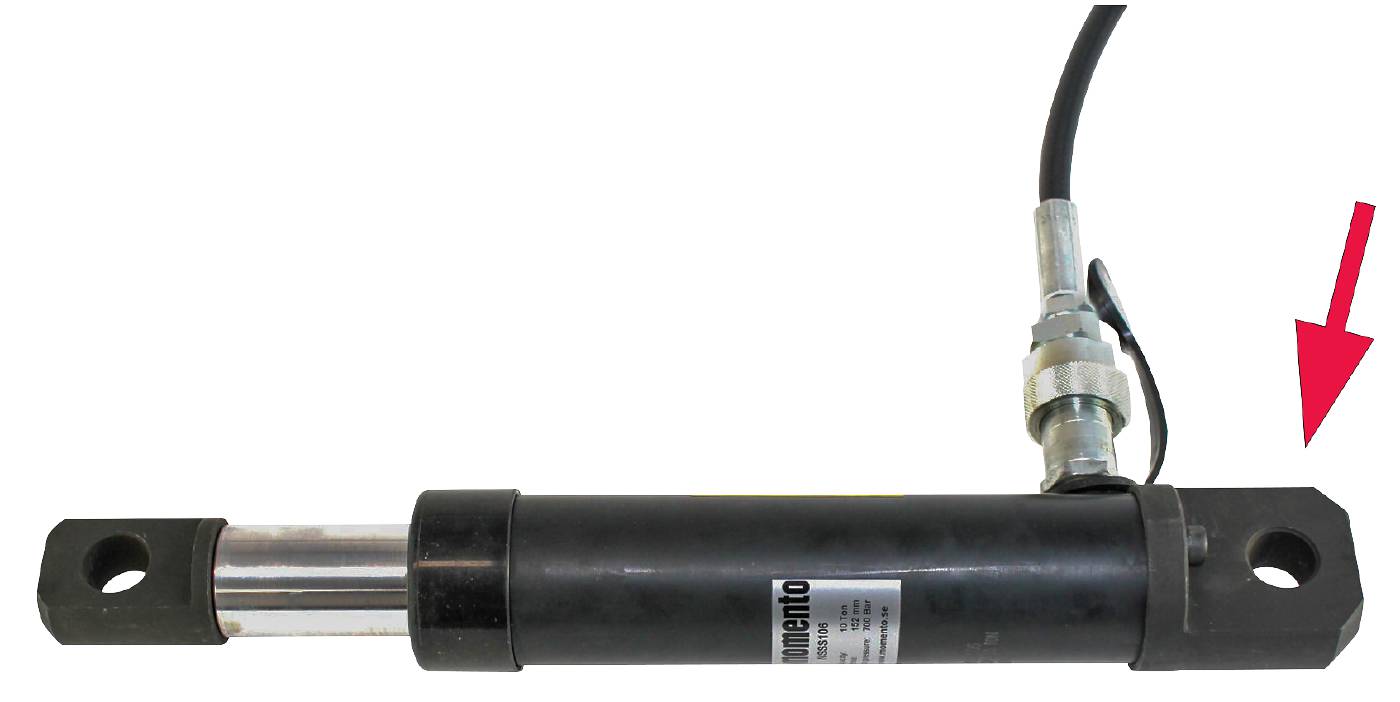 Cylinder attachment Momento Toolstore by Luna Group