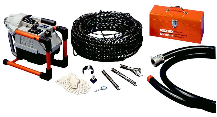 Drain cleaner motor driven Ridgid K 60 SE Toolstore by Luna Group