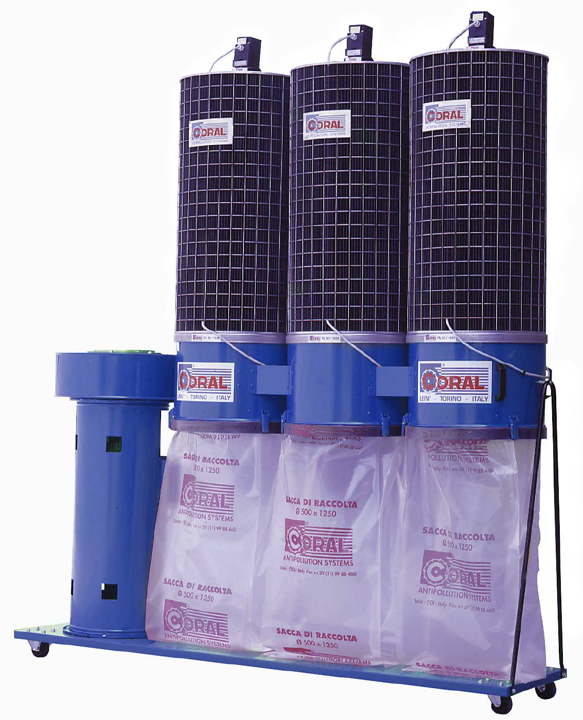 Portable chip extractor Coral CA1C, CA2C, CA3C Toolstore by Luna Group