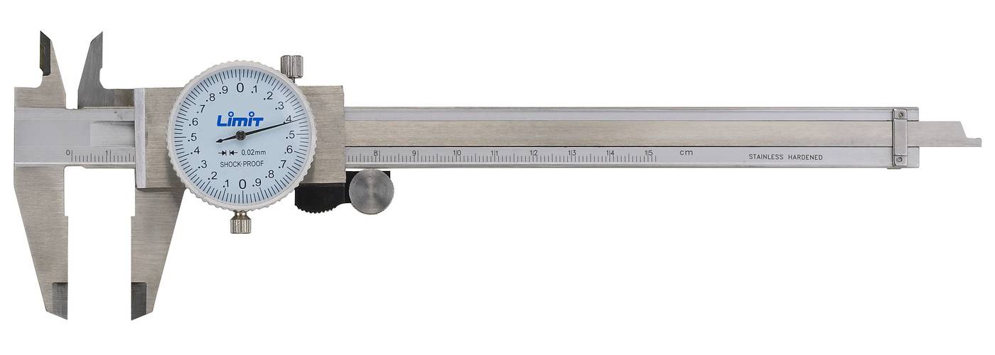 Vernier calipers with dial indicator Limit Toolstore by Luna Group