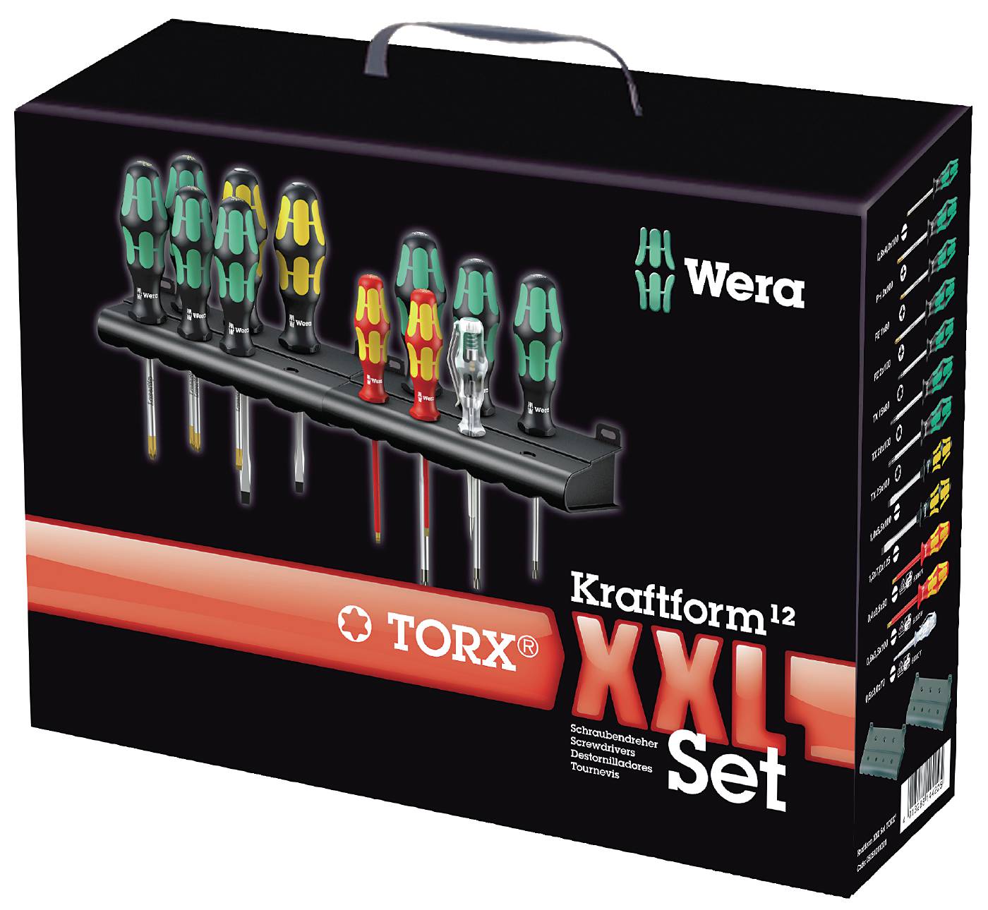 Screwdriver set Wera XXL Toolstore by Luna Group
