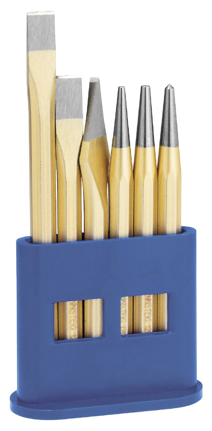 Chisel/Nail punch/centre punch set Rennsteig R421 Toolstore by Luna Group