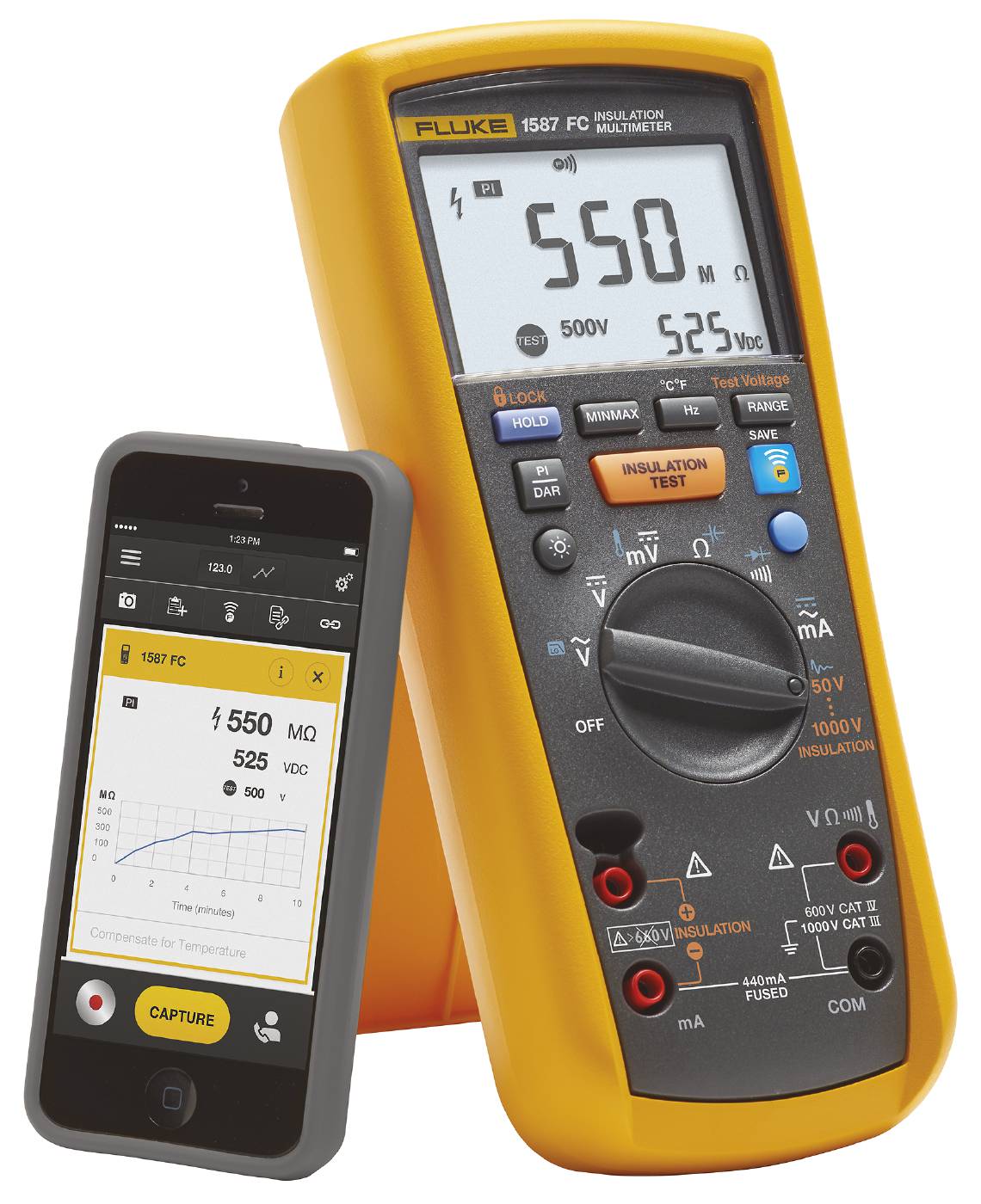 Insulation Multimeter Fluke 1587 Fc Toolstore By Luna Group