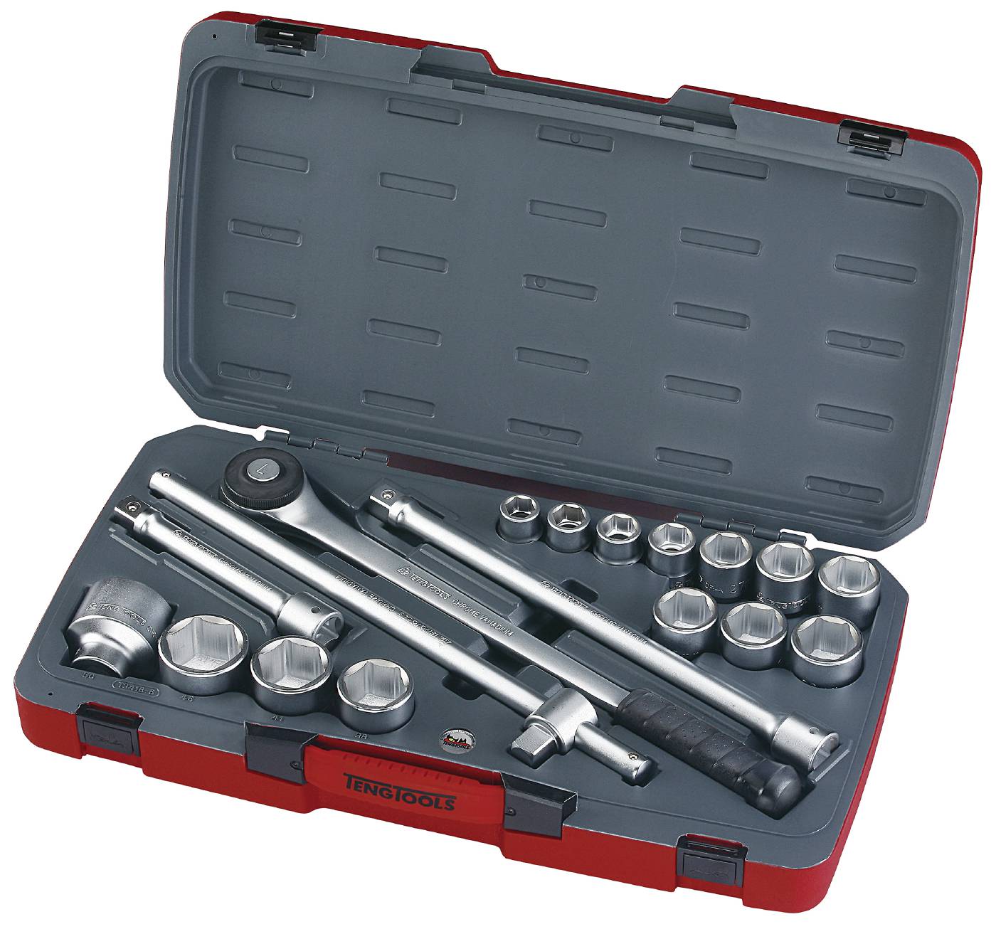 Socket set. With 3/4" square drive. Teng Tools T34186 Toolstore by