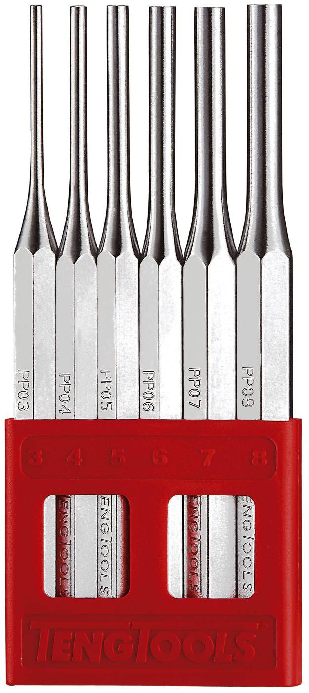 Set of punches. Teng Tools PPS06 Toolstore by Luna Group