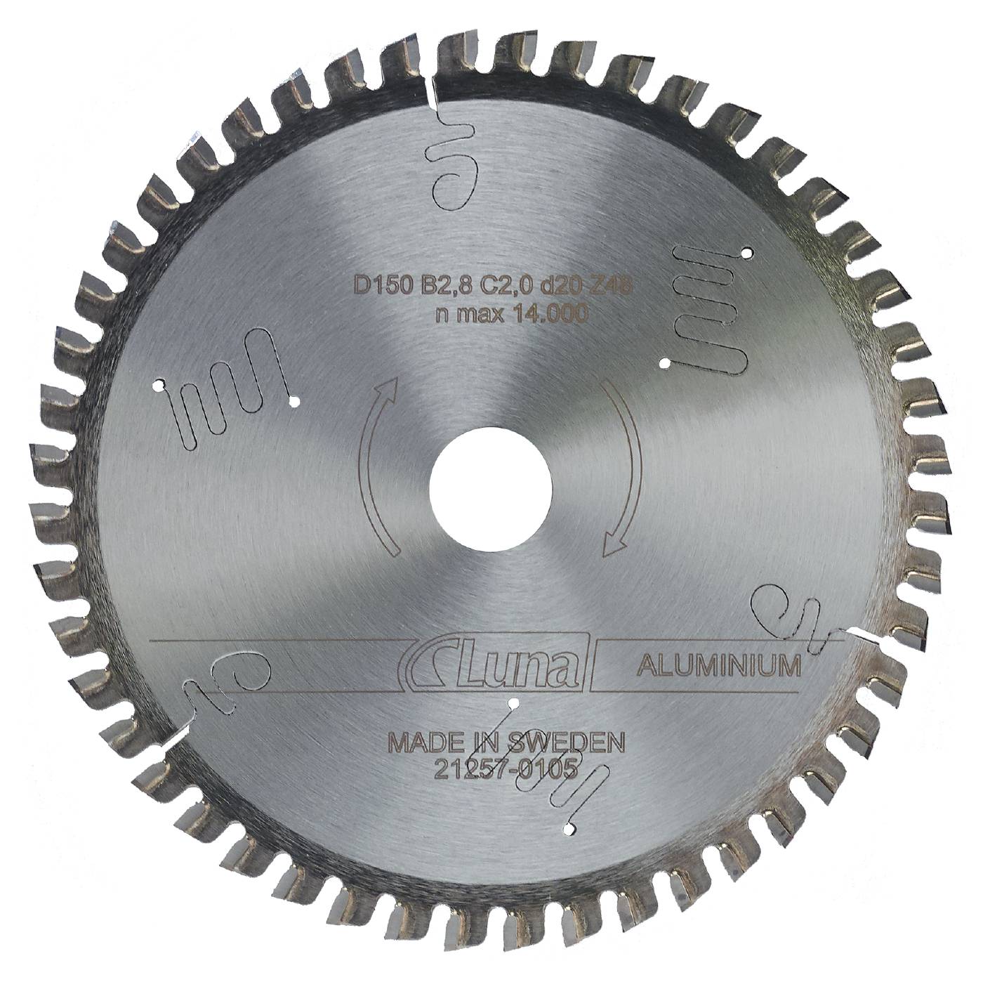 Circular saw blade aluminium Luna Toolstore by Luna Group