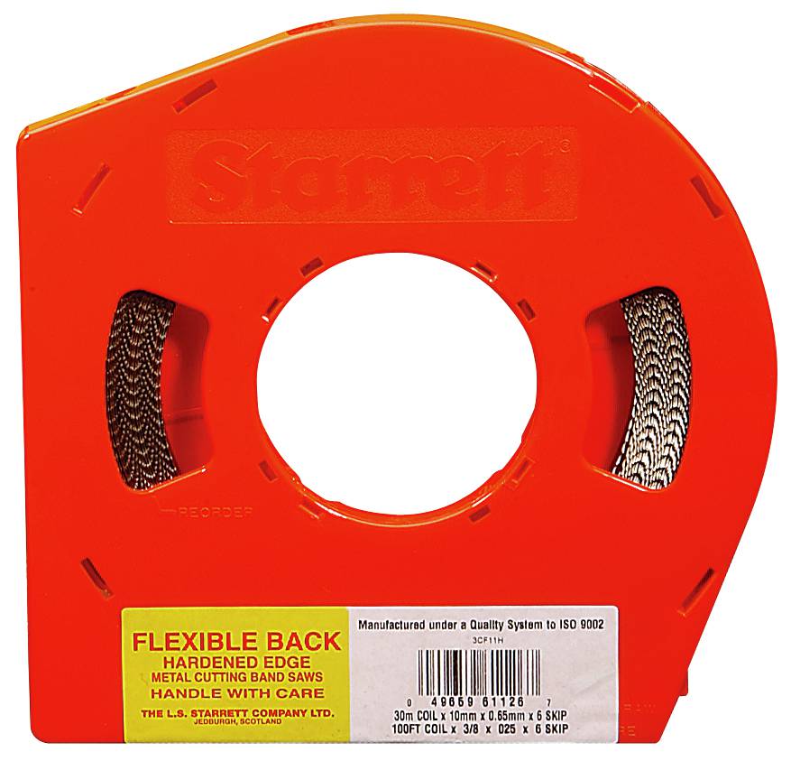 Bandsaw blade for metal in rolls Starrett Super Flexback 3866