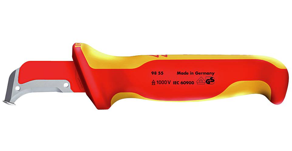Cable knife 1000volt. Knipex 9855 Toolstore by Luna Group