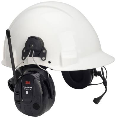 Wireless Phone Headset 3M Peltor WS XP Alert MRX21P3E2WS6- helmet fitting
