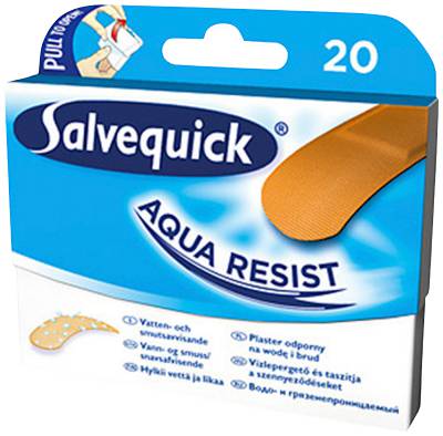 Laastari Salvequick Aqua Resist Medium