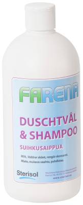 Dusjsåpe/shampoo Farena 4804, 4806