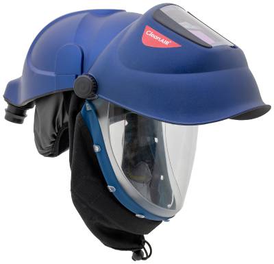 CleanAIR CA-40GW Safety Helmet with Grinding and Welding Visor