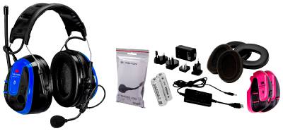 Wireless Phone Headset 3M Peltor WS Alert XPI with mobile application – headband, incl. batteries and charger