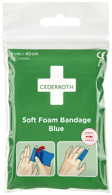 Bandasje Cederroth Soft Foam Bandage 6 cm x 40 cm