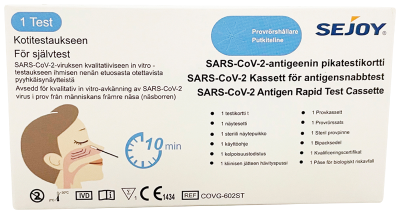 Sejoy SARS-CoV-2 -antigeenipikatesti