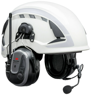 3M Peltor WS Alert XP 5 helmet-mounted hearing protector