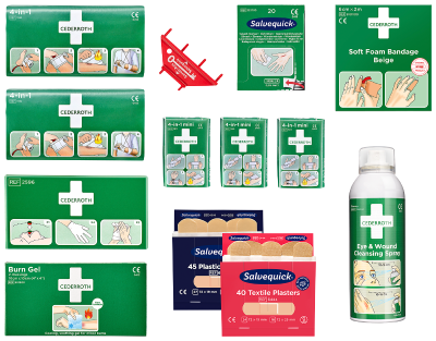 Refill kit for first aid station Cederroth 51011039
