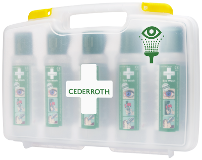 Bärbar ögondusch i väska Cederroth 51011042 5X500 ml