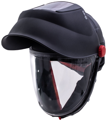 CleanAIR CA-40GW Safety Helmet with Grinding and Welding Visor
