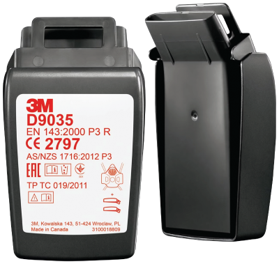 3M Secure Click Hard Case Particulate Filter P3 R, D9035