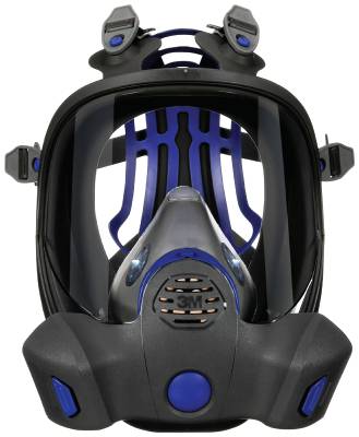 Återanvändbart andningsskydd med helmask 3M FF-800-serien Secure Click