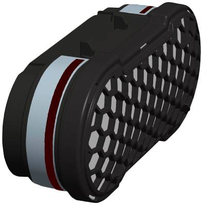 Combined filter CleanSpace A1 P3