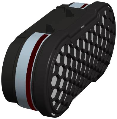 Combined filter CleanSpace A2 P3