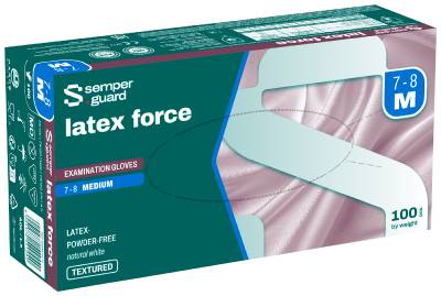 Disposable glove Semperguard Latex Force