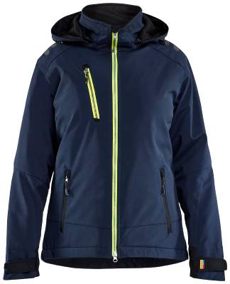 Softshelljacka Blåkläder 47512513 dam
