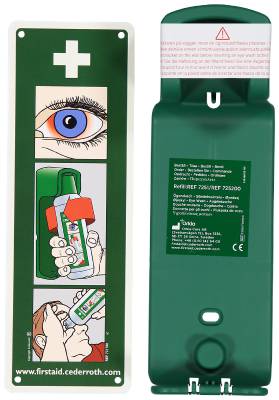Wall holder for eye-wash fountain 7200