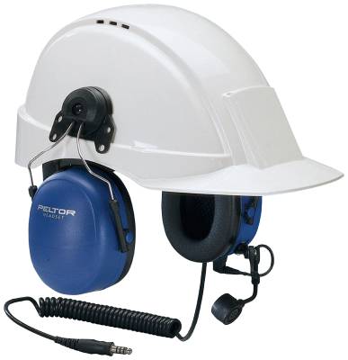 Headset Atex 230 ohm 3M Peltor-kypäräkiinnitys, dynaaminen mikrofoni