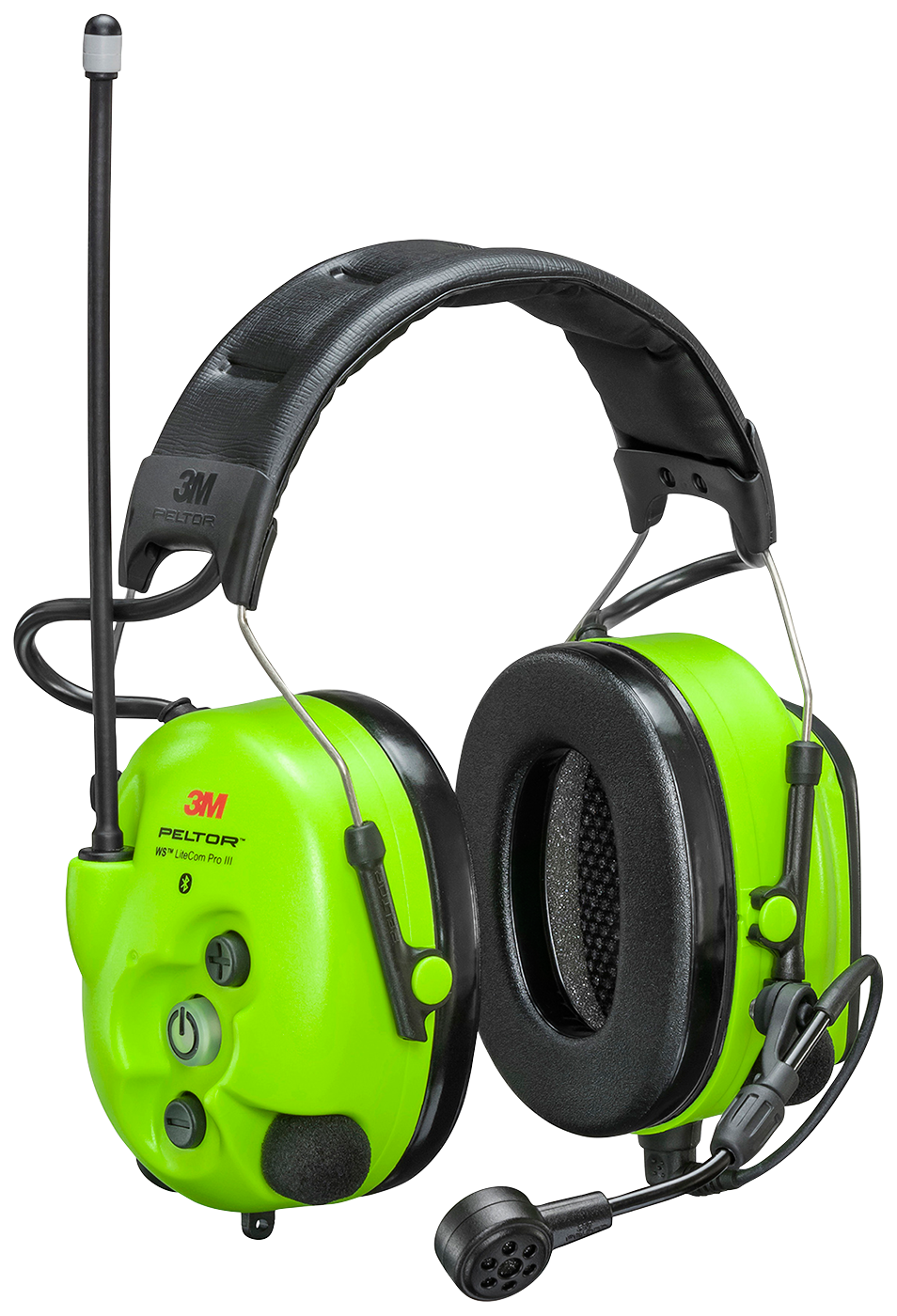 3M Peltor WS LiteCom III Hi-Viz 446 MHz Headset With Headband | B&B ...