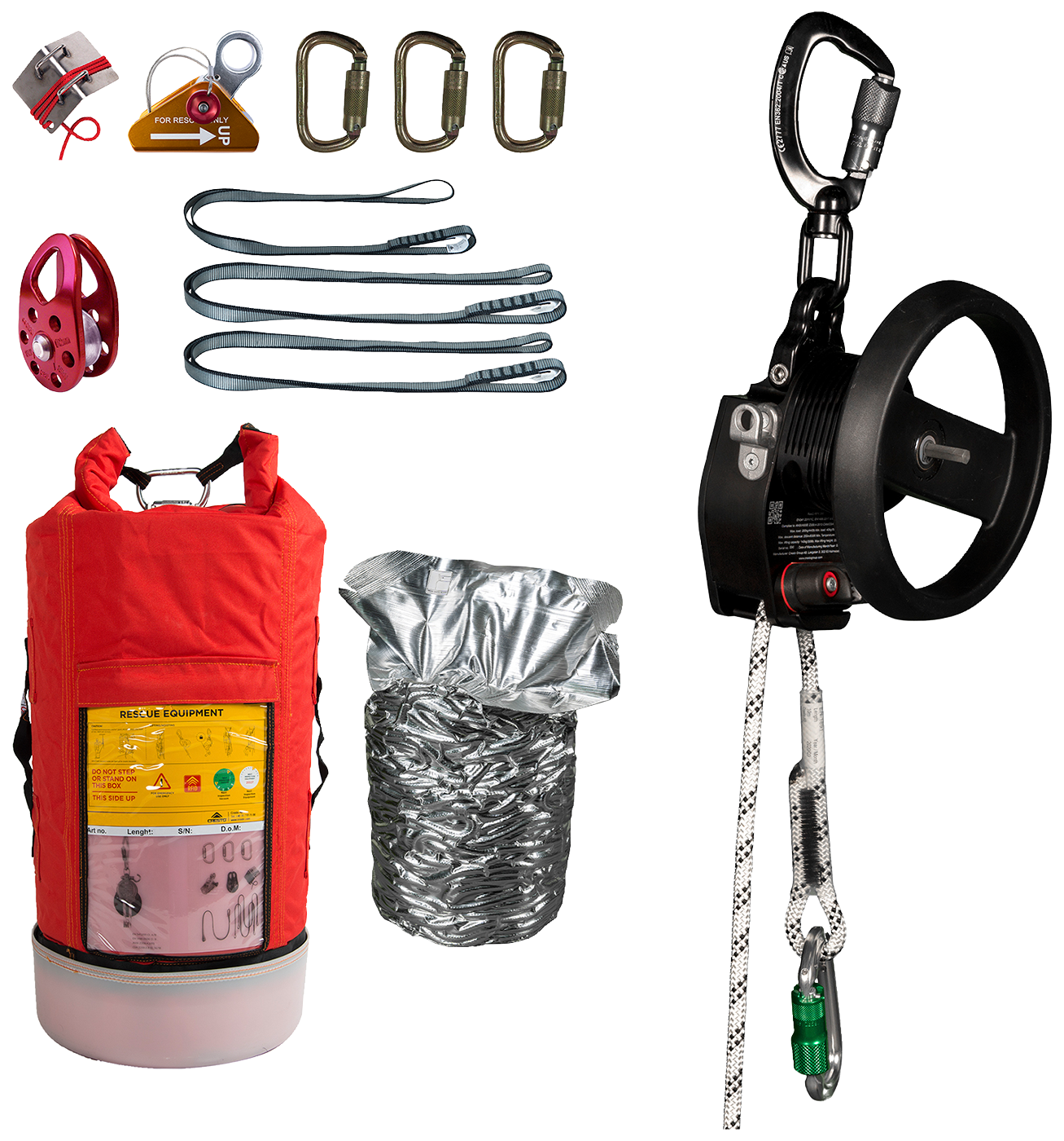 RESCUE KIT RPX200 MOB 100 M | B&B Safety - Skydda