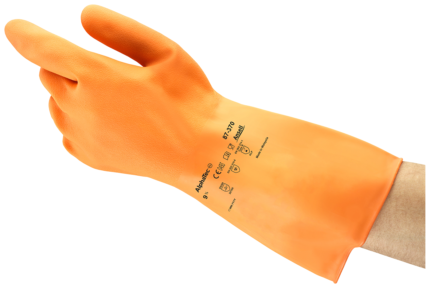 Ansell AlphaTec 87320 Chemical Protection Glove B&B Safety Skydda