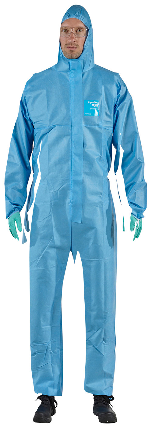 Disposable Coverall Ansell AlphaTec 1500 Plus | B&B Safety