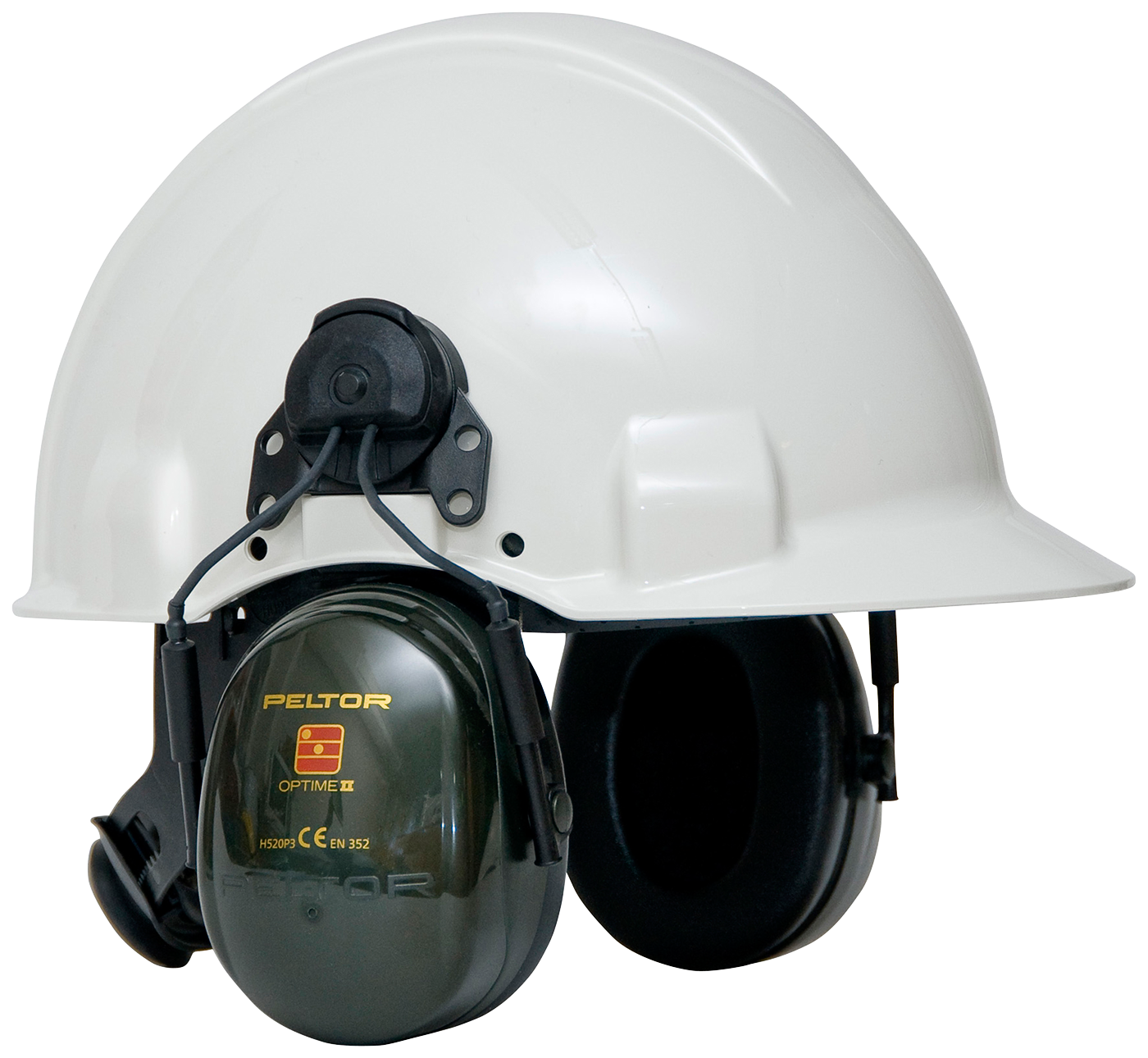 Hearing Protection 3M Peltor Optime II Di-electric, Helmet Fitting | B ...