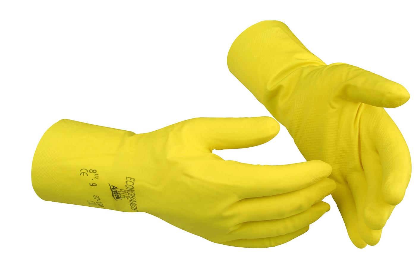 Chemical Protection Glove Ansell Econohands Plus 87190 B&B Safety