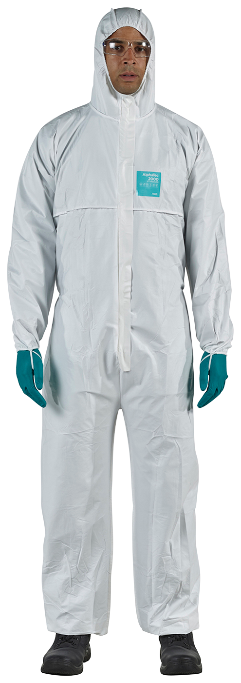 Disposable Coverall Ansell AlphaTec 2000 Standard | B&B Safety - Skydda